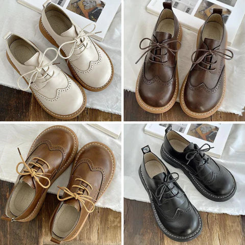 Chaussures Oxford pour Femmes Style Brogue 6