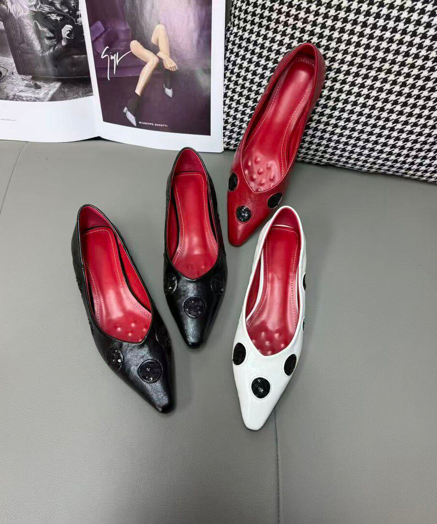 Chaussures Plates Femme à Bout Pointu 4