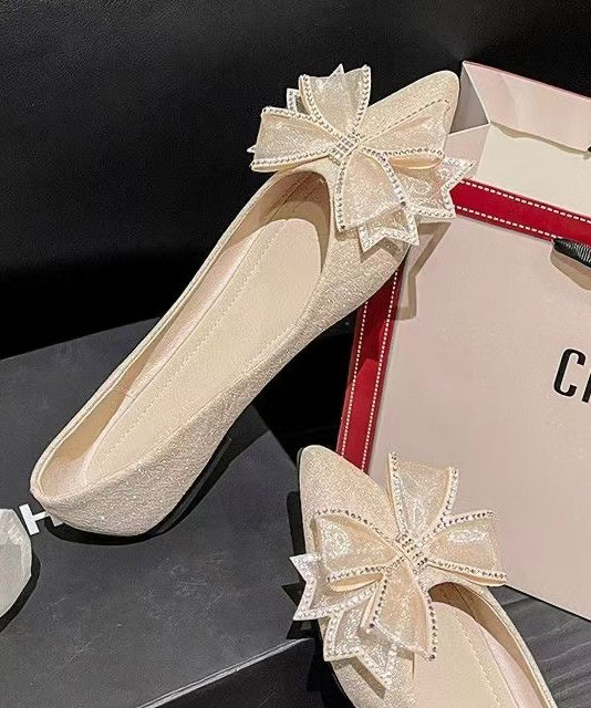 Chaussures Plates Femme en Daim 0