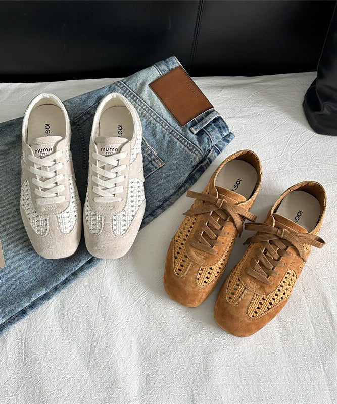 Chaussures Plates à Lacets pour Femmes 4