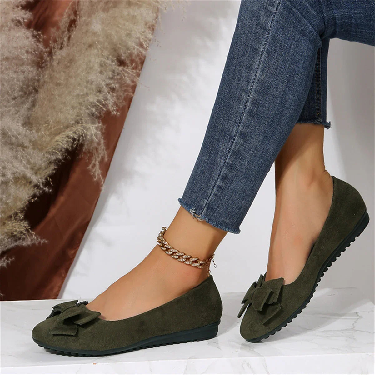 Chaussures à enfiler pour femmes Confortables 4