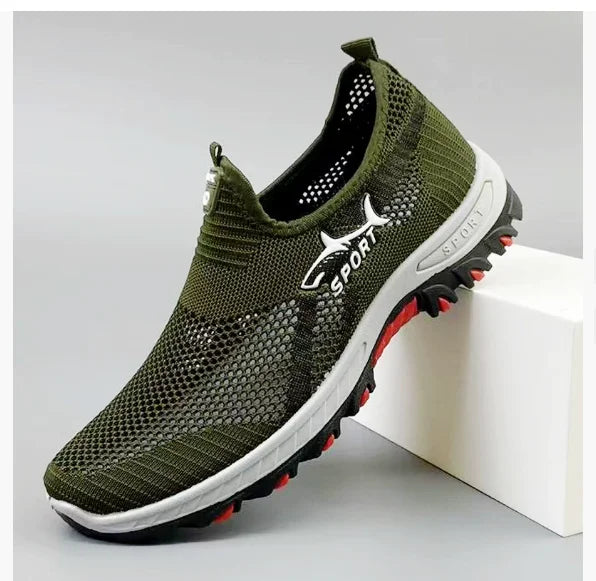Chaussures d'été pour hommes en mesh, baskets légères et décontractées 8