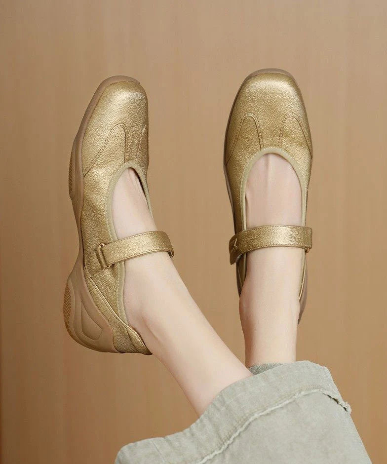 Chaussures plates à boucle pour femmes 2