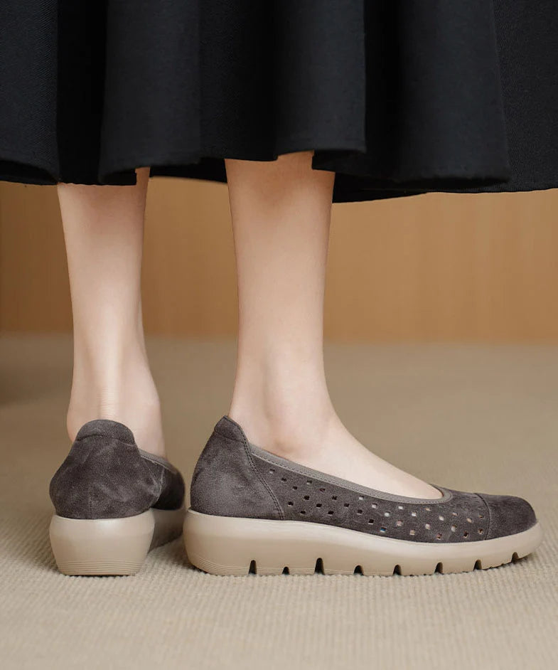 Chaussures plates ajourées pour femmes 3