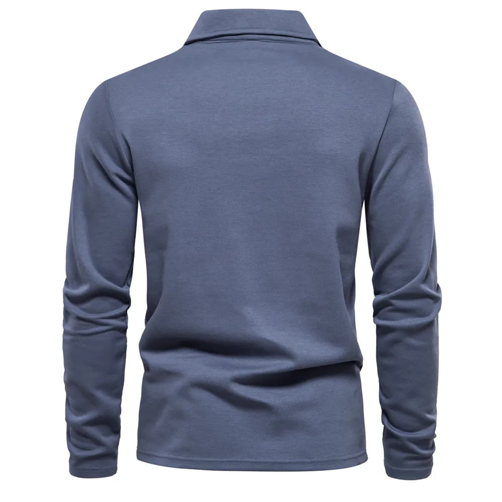 Chemise Homme Longue Classique en Tissu Léger 8
