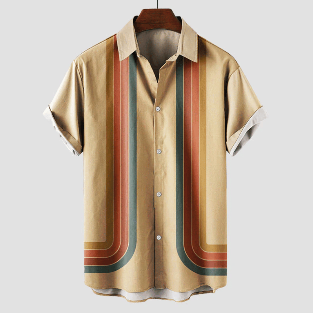 Chemise d'été Rétro pour Homme 0