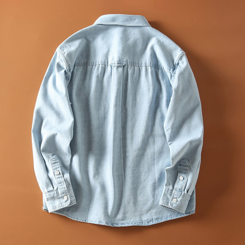 Chemise en Jean Rétro pour Homme 2