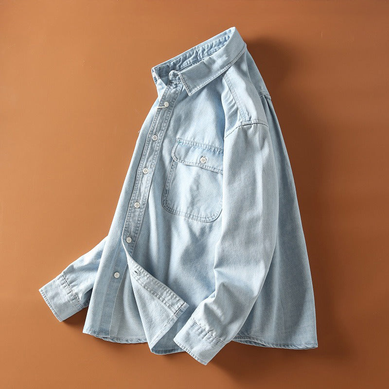 Chemise en Jean Rétro pour Homme 3