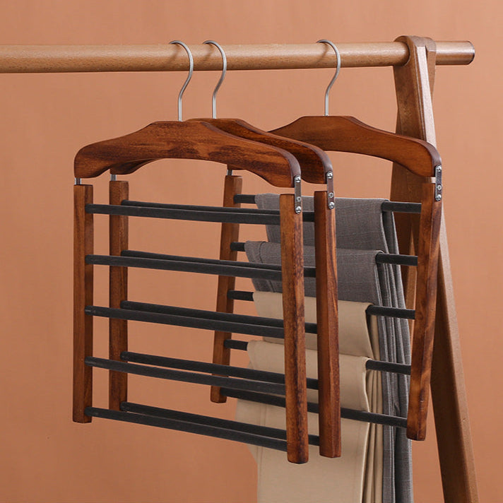 Cintre à Pantalons Multi-Barres Design Moderne 8