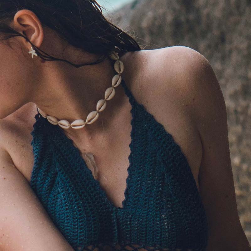 Collier Femme Chic Inspiré de la Mer Ajustable 2