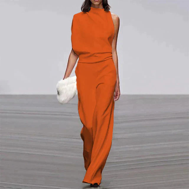 Combinaison Femme Chic Fluide Élégante 0