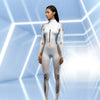 Combinaison Femme Cosplay Robot Futuriste à Fermeture Éclair 7