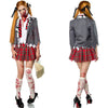 Costume Femme Zombie Style Campus pour Carnaval et Fête 0