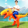 Déguisement Adulte Costume Gonflable Dinosaure Raptor Mascotte 10