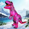 Déguisement Adulte Costume Gonflable Dinosaure Raptor Mascotte 26