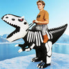 Déguisement Adulte Costume Gonflable Dinosaure Raptor Mascotte 5