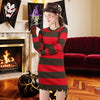 Déguisement Femme Freddy Krueger 4 pièces Halloween 2