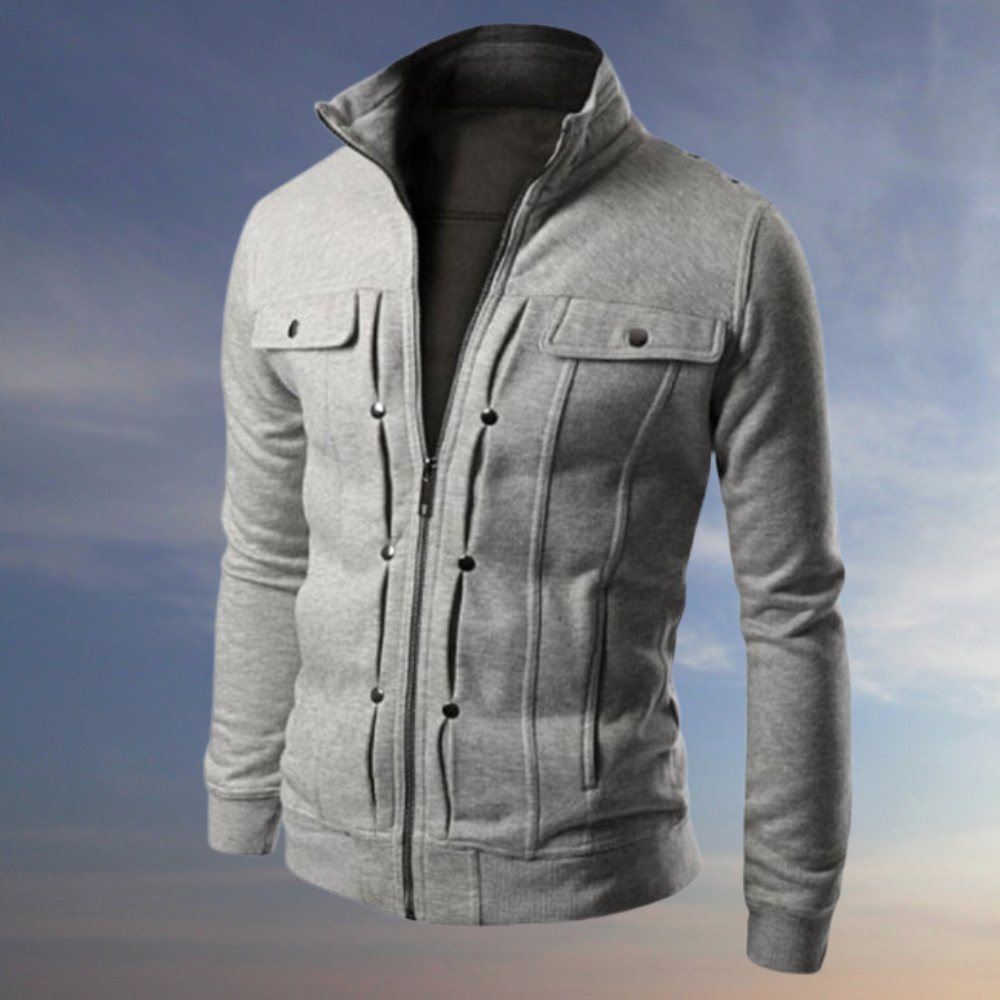 Variant image for Veste Homme Élégante Confortable Polyester Ajustée-17