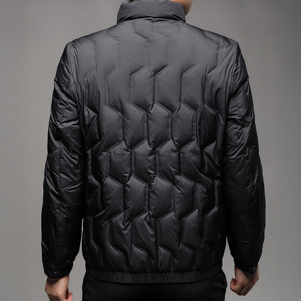 Doudoune Homme Matelassée Col Montant 8