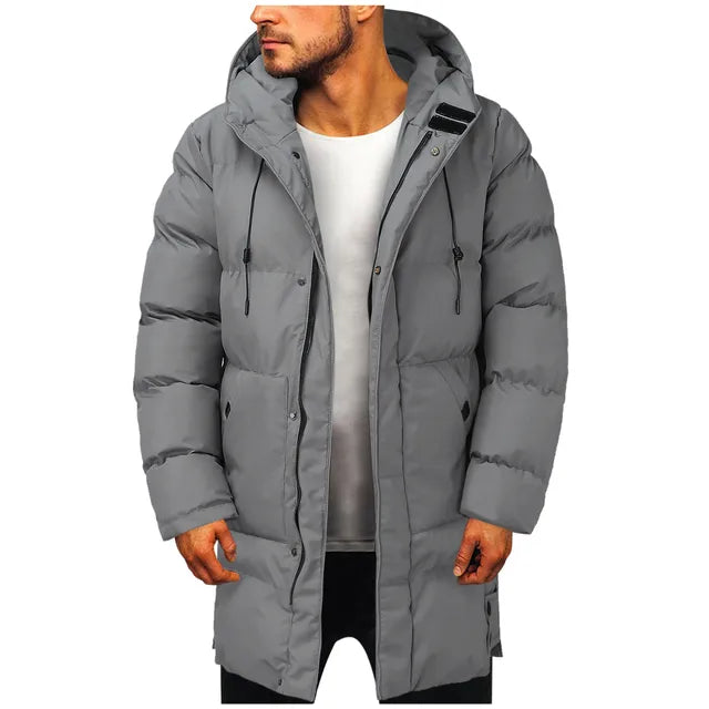 Doudoune Longue à Capuche pour Homme 0