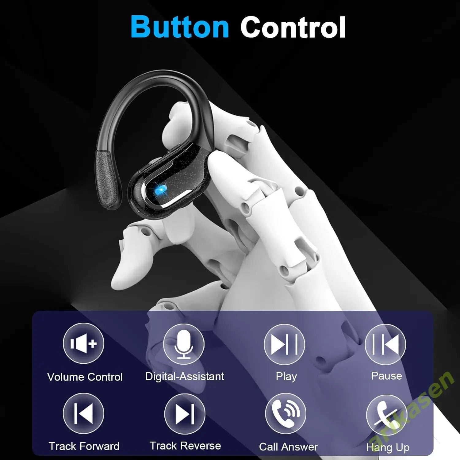 Écouteurs Sans Fil Bluetooth 5.3 Sport Avec Autonomie 75 Heures 3