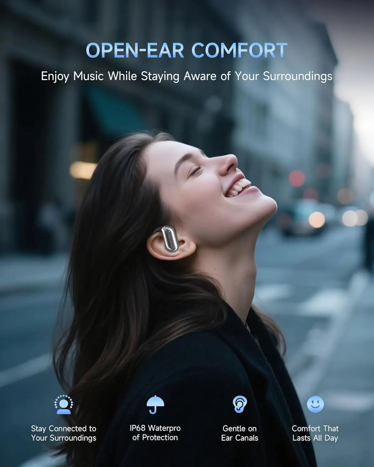 Écouteurs Sans Fil Bluetooth Multilingues avec Traduction AI 4