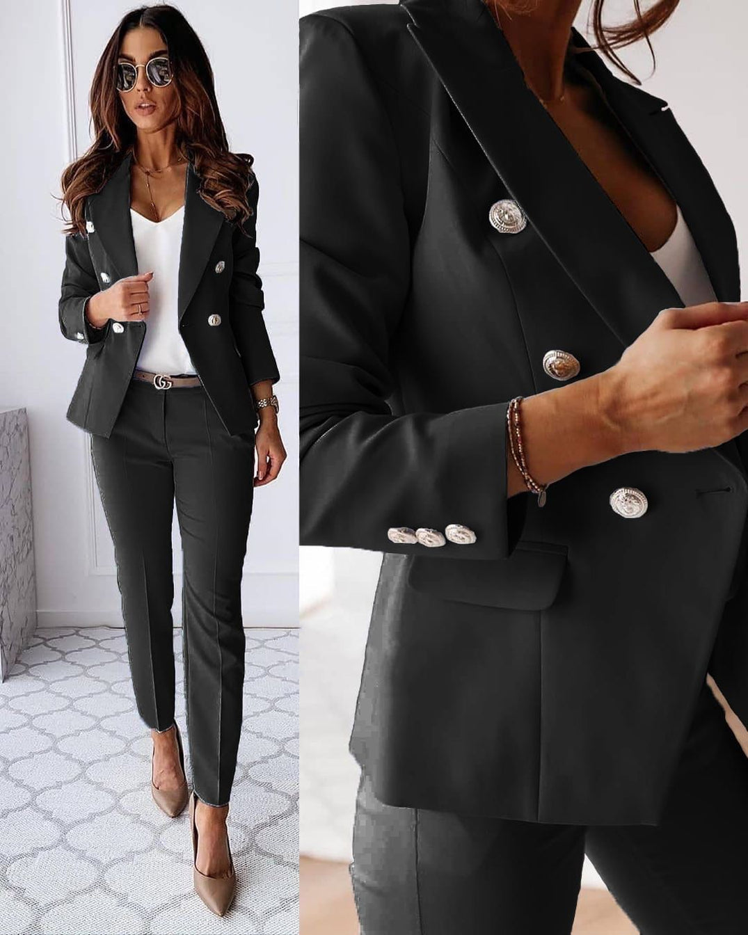 Ensemble Blazer Femme Chic 0