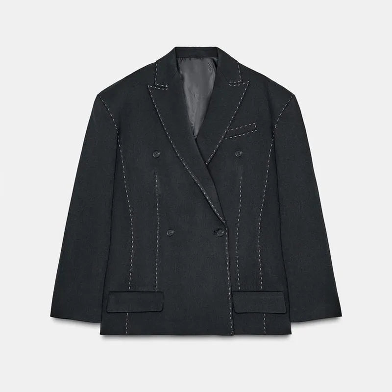 Ensemble Femme Blazer et Pantalon Vintage 6