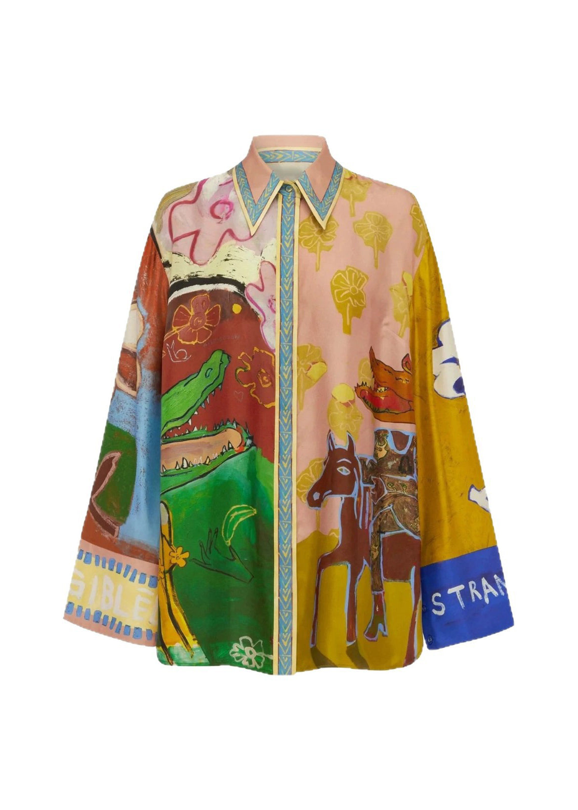 Ensemble Femme Deux Pièces Oversize Imprimé Automnal 4