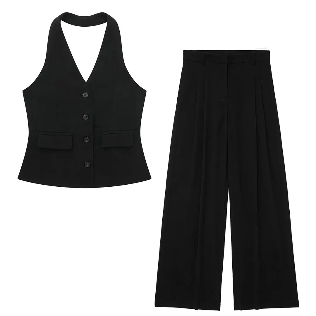 Ensemble de Pantalon et Blazer pour Femmes 17