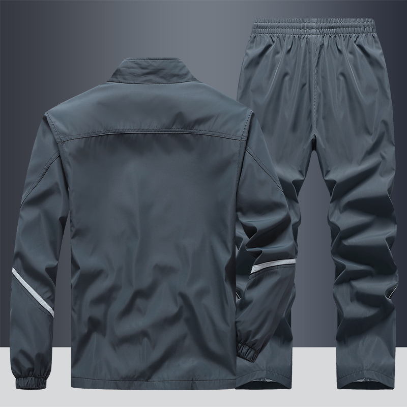 Ensemble de Sport pour Hommes Moderne en Tissu Mélangé Doux 8