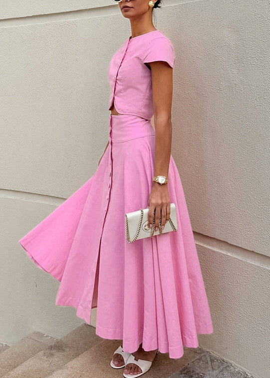 Ensemble deux pièces femme coupe ajustée boutonné 3