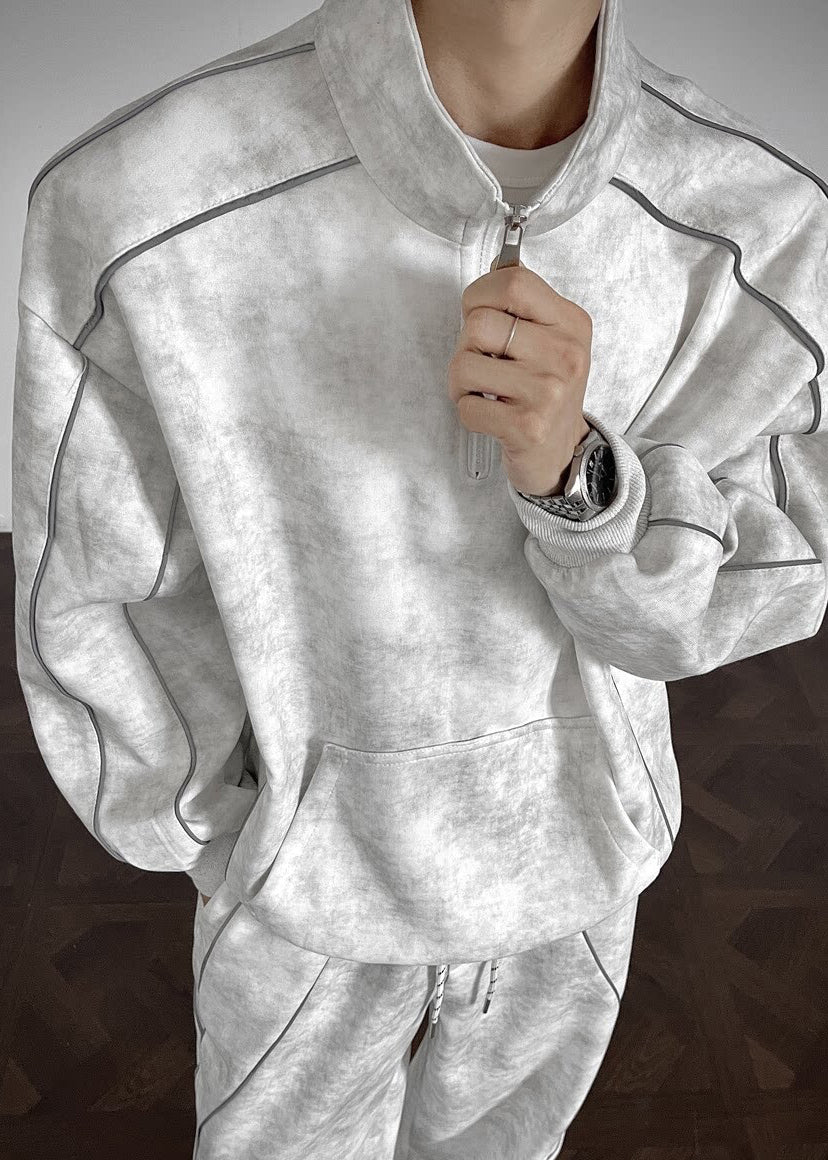 Ensemble homme oversize deux pièces tie-dye 3