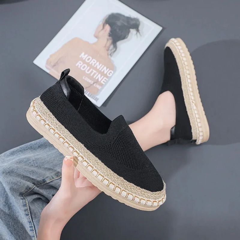 Espadrilles Femme en Tricot Moderne 2