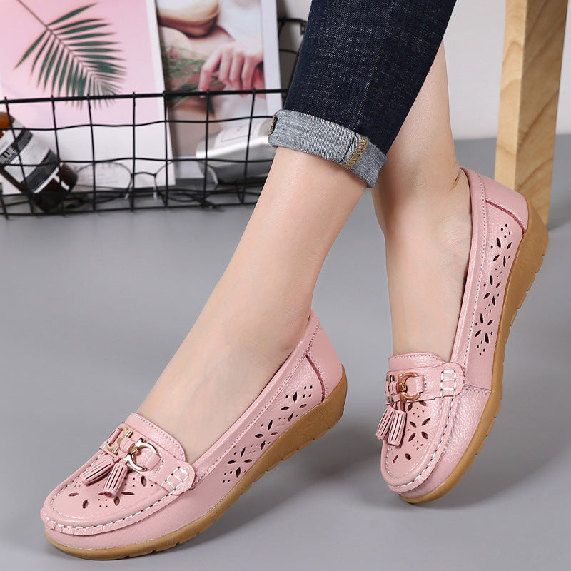 Femmes Mocassins à Pois Chic 1