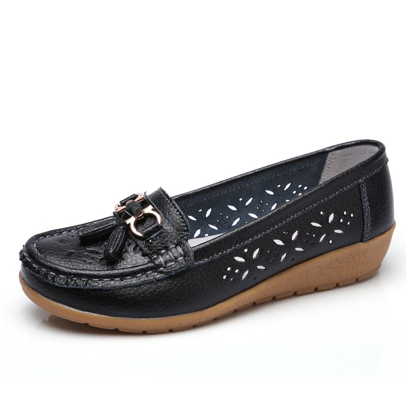 Femmes Mocassins à Pois Chic 4