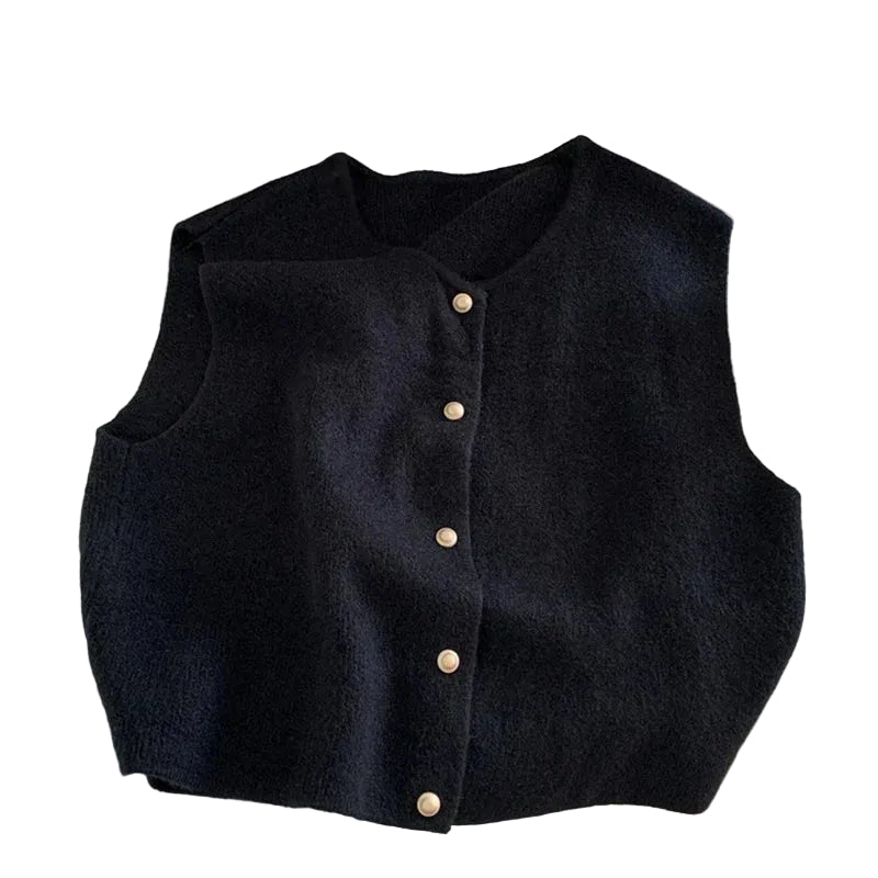 Gilet Décontracté Boutonné pour Femmes 2