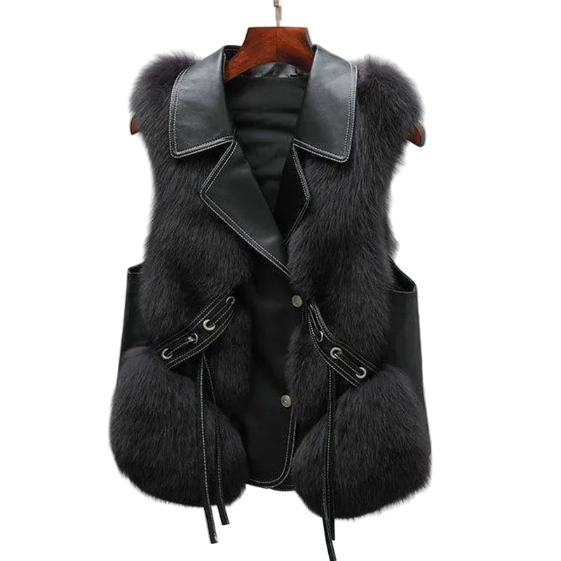 Gilet Femme à Col Noué 7