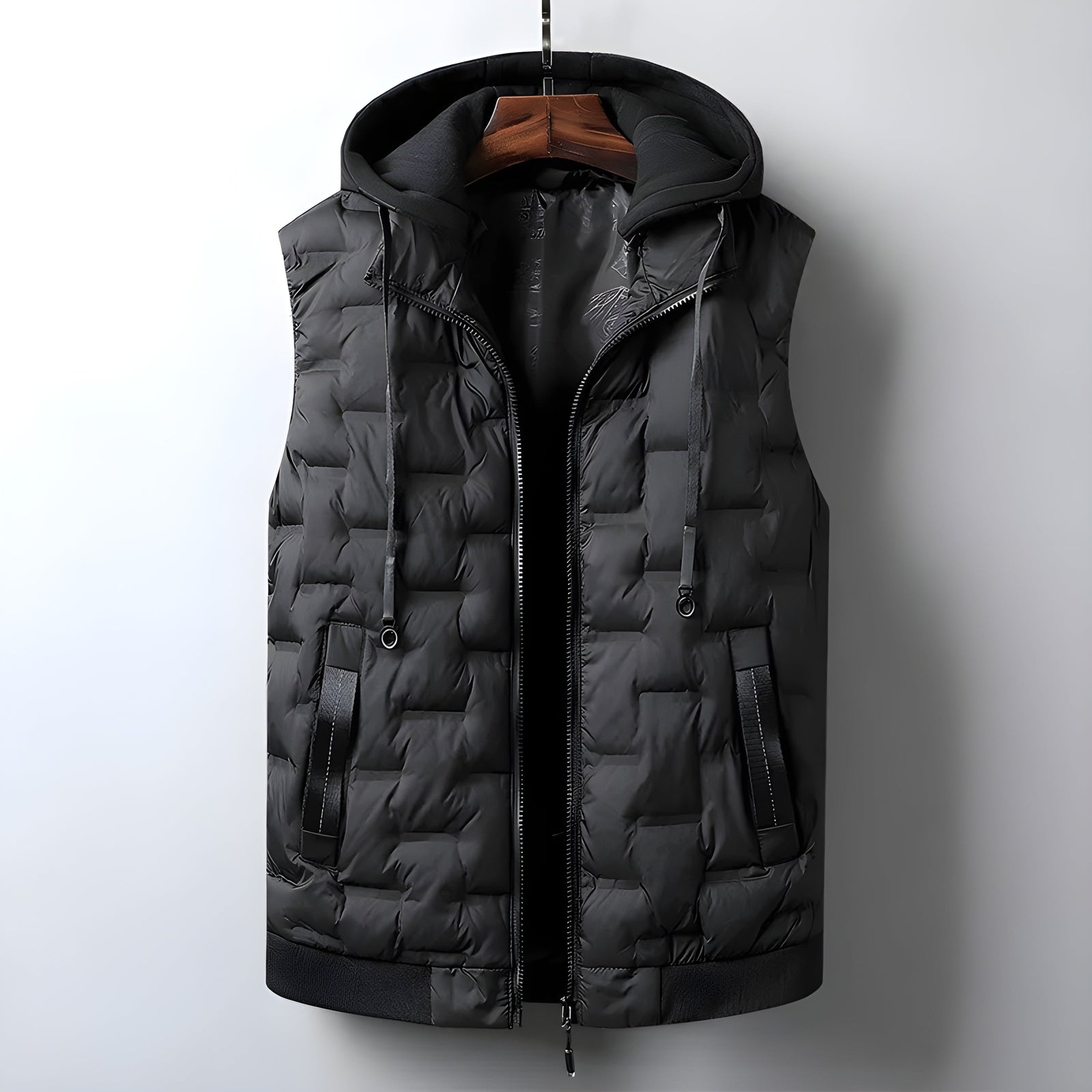 Gilet à Capuche Décontracté 2
