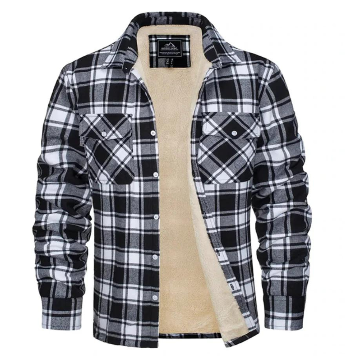 Gilet sans manches à carreaux pour homme 6