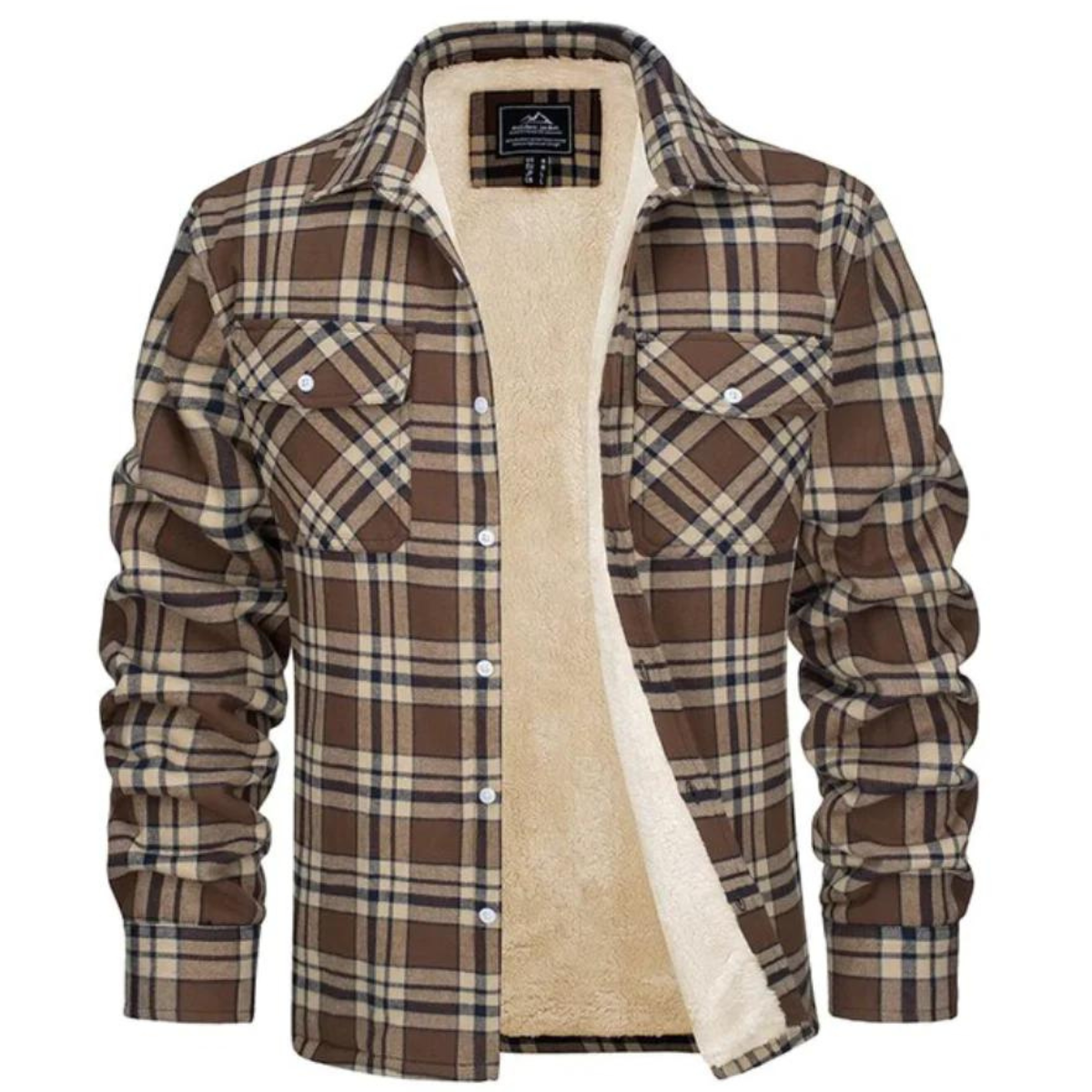 Gilet sans manches à carreaux pour homme 7
