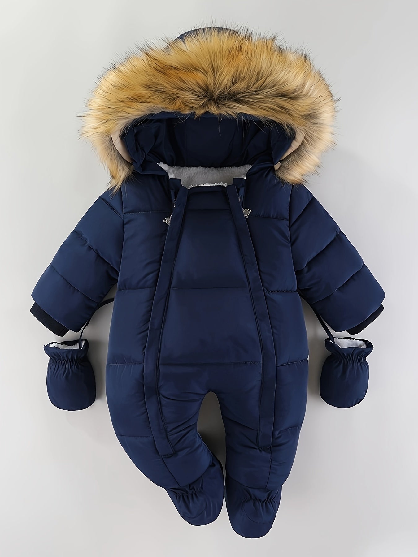 Grenouillère pour Bébé avec Capuche Pratique 3