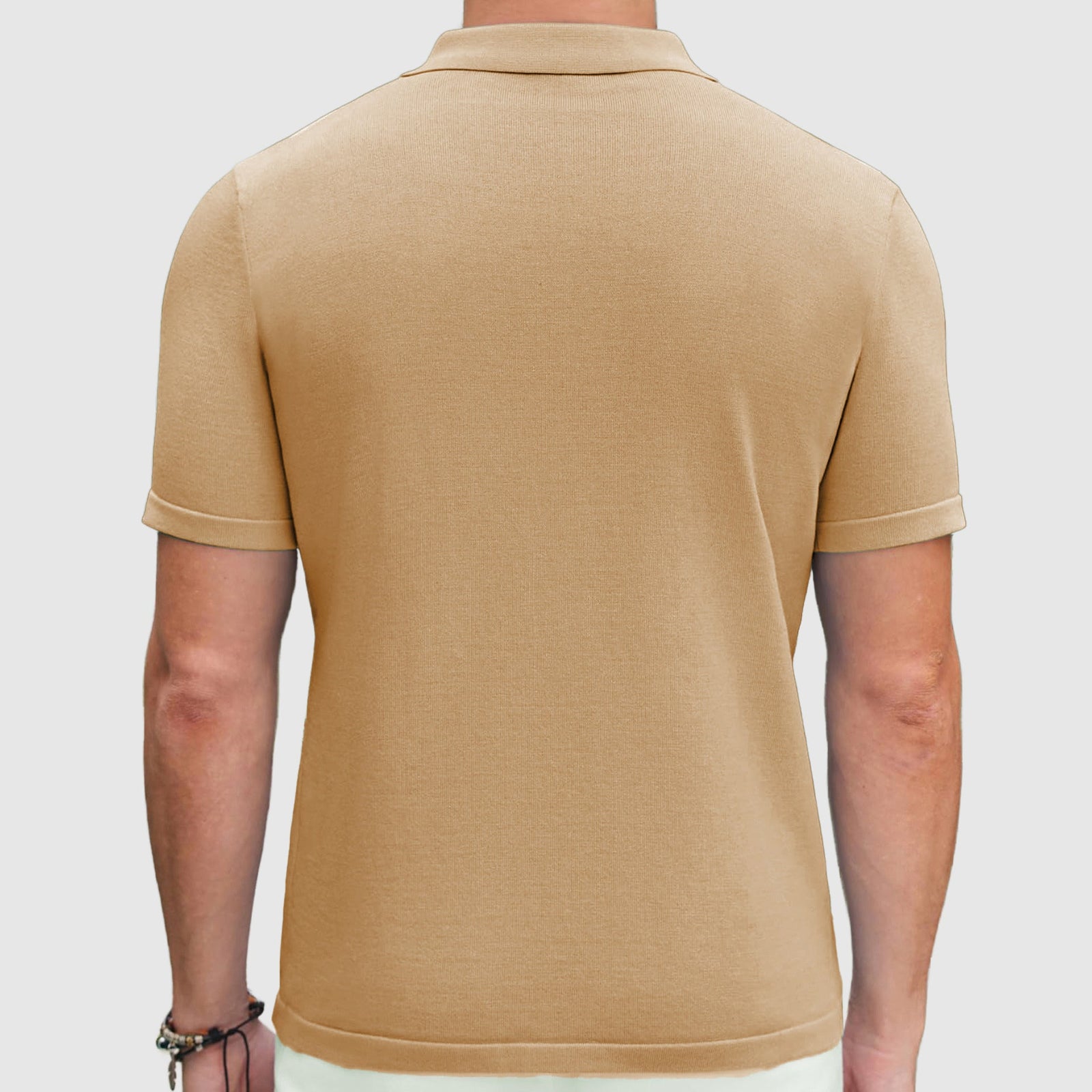 Homme Polo à Manches Courtes Design Moderne 4