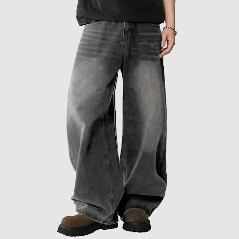 Jean Baggy pour Hommes à Jambe Large 1