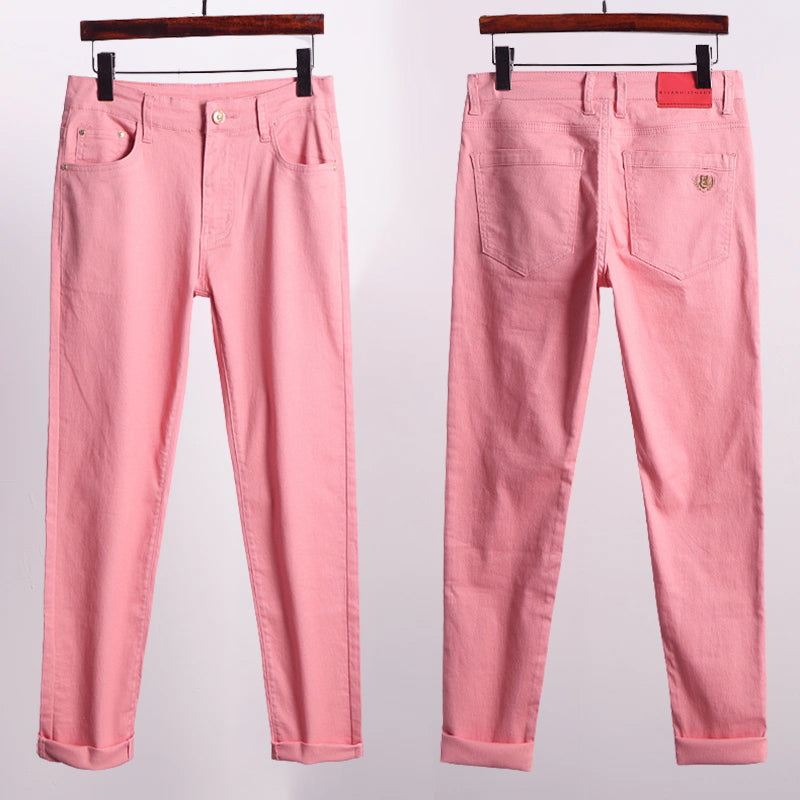 Jeans pour hommes coupe slim classique 8