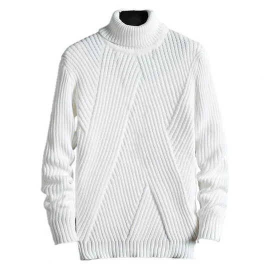 Variant image for Pull Homme Hiver Épais Classique en Acrylique Durable-20