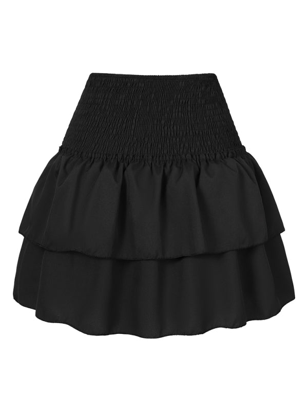 Jupe Plissée à Fleurs Roulottée pour Femme 8