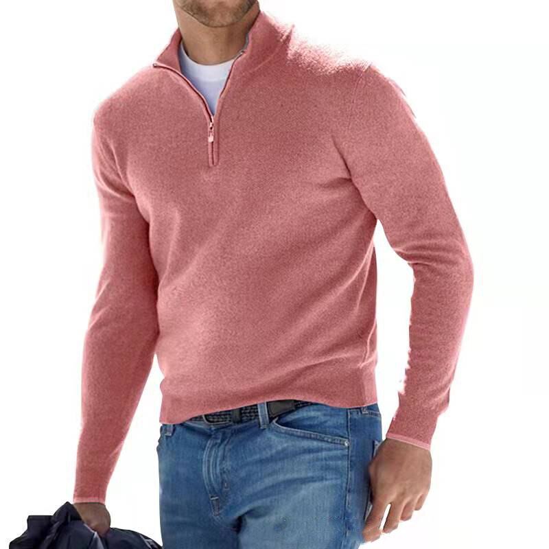 Pull Homme Hiver Manches Longues Tricot Polyvalent 100% Acrylique-6