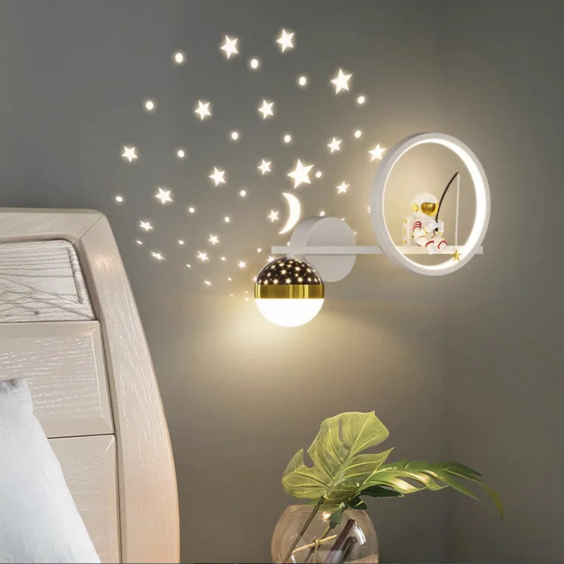 Lampe Murale Enfant Univers Magique LED 6