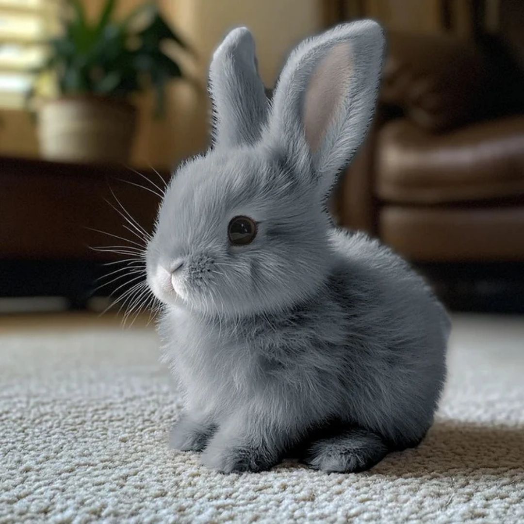 Lapin en Peluche Animé pour Enfants et Adultes 8